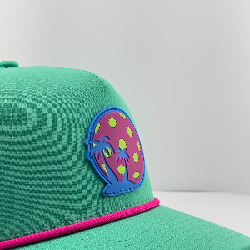 S&D Rope Hat — Emerald Coast — logo zoom view